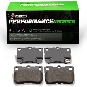 Lexus GS300 Brake Pads - Rear - R1 Concepts - Performance Sport - `06-`13 Lexus GS300 Brake Pads - Rear - R1 Concepts - Performance Sport - `06-`13